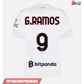 Lacne Ženy Futbalové dres AC Milan Goncalo Ramos #9 2026-27 Krátky Rukáv - Preč